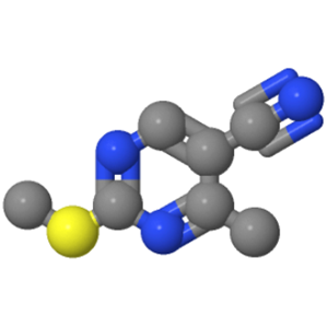 2-甲硫基-4-甲基-5-嘧啶甲腈；89079-62-9
