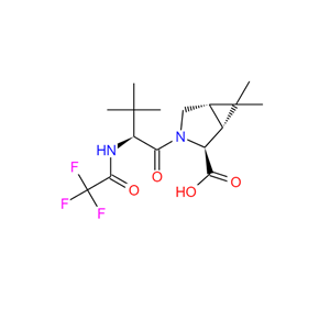 (1R,2S,5S)-3-((S)-3,3-二甲基-2-(2,2,2-三氟乙酰胺基)丁酰基)-6,6-二甲基-3-氮杂双环[3.1.0]己烷 -2-羧酸,(1R,2S,5S)-3-((S)-3,3-dimethyl-2-(2,2,2-trifluoroacetamido)butanoyl)-6,6-dimethyl-3-azabicyclo[3.1.0]hexane-2-carboxylic acid