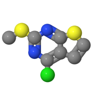 4-氯-2-(甲硫基)噻吩并[2,3-D]嘧啶；598298-10-3