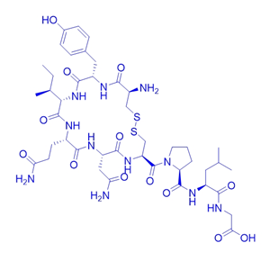 [Gly9OH]缩宫素；Gly9-OH-缩宫素；缩宫素杂质F,Oxytocin (free acid)