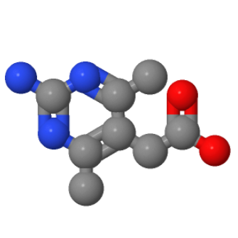 (2-氨基-4,6-二甲基-5-嘧啶基)乙酸,(2-AMINO-4,6-DIMETHYL-5-PYRIMIDINYL)ACETIC ACID