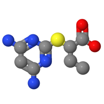 2-(4,6-二氨基嘧啶-2-硫代)丁酸,2-(4,6-DIAMINO-PYRIMIDIN-2-YLSULFANYL)-BUTYRIC ACID