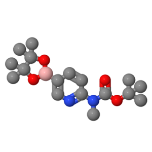6-(BOC-甲氨基)嘧啶-3-硼酸频哪醇酯；1032758-87-4
