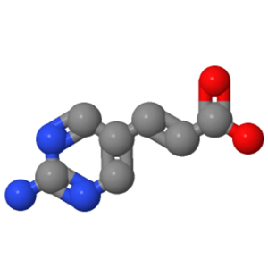 (2E)-3-(2-氨基嘧啶-5-基)丙烯酸；335030-80-3