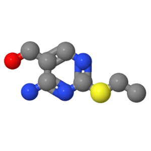 2-乙巯基-5-羟甲基-6-氨基嘧啶,4-AMINO-2-(ETHYLTHIO)-5-(HYDROXYMETHYL)PYRIMIDINE