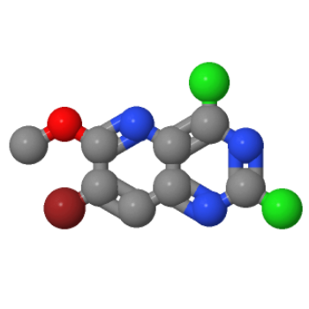 7-溴-2,4-二氯-6-甲氧基嘧啶[3,2-D]嘧啶,Pyrido[3,2-d]pyrimidine, 7-bromo-2,4-dichloro-6-methoxy-