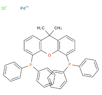 [9,9-二甲基-4,5-双(二苯基膦)呫吨]二氯化钯(II),Dichloro[9,9-dimethyl-4,5-bis(diphenylphosphino)xanthene]palladium(II)