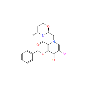 德罗特韦中间体,(4R,12aS)-7-(benzyloxy)-9-broMo-4-Methyl-3,4-dihydro-2H-[1,3]oxazino[3,2-d]pyrido[1,2-a]pyrazine-6,8(12H,12aH)-dione