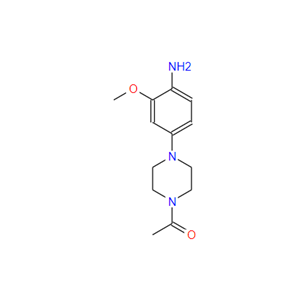 2-甲氧基-4-(N-乙酰基-哌嗪-1-基)苯胺,1-(4-(4-aMino-3-Methoxyphenyl)piperazin-1-yl)ethanone
