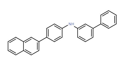 N-(3-联苯基)-N-(4-(2-萘基)苯基,[1,1'-Biphenyl]-3-amine, N-[4-(2-naphthalenyl)phenyl]