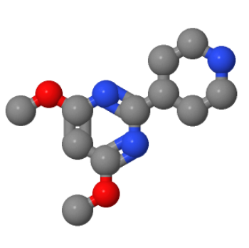 4,6-二甲氧基-2-哌啶基-4-基嘧啶,4,6-DIMETHOXY-2-PIPERIDIN-4-YLPYRIMIDINE