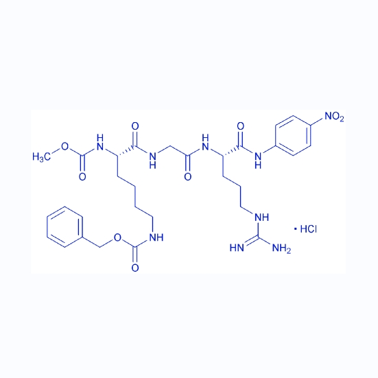 C1酯酶底物多肽Me-CO-Lys(Cbz)-Gly-Arg-pNA,Methoxycarbonyl-Lys(Z)-Gly-Arg-pNA