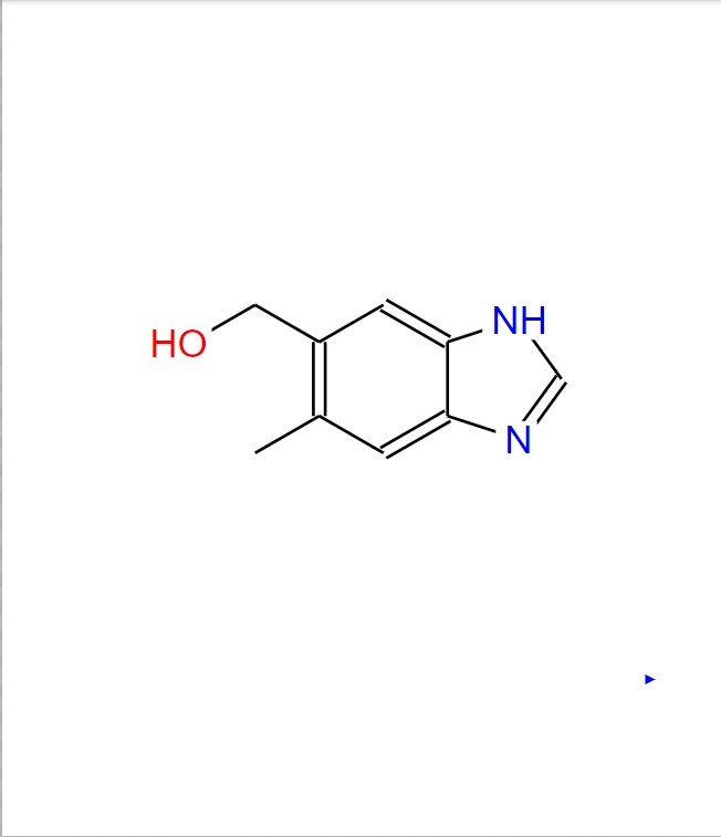 6-甲基-（9CI）-1H-苯并咪唑-5-甲醇,1H-Benzimidazole-5-methanol,6-methyl-(9CI)