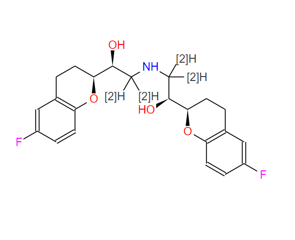 双[2-(6-氟苯并二氢吡喃-2-基)-2-羟基乙基]胺,2,2'-Azanediylbis(1-(6-fluorochroman-2-yl)ethanol)