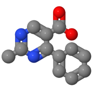 2-甲基-4-苯基-5-嘧啶甲酸,2-METHYL-4-PHENYL-5-PYRIMIDINECARBOXYLIC ACID