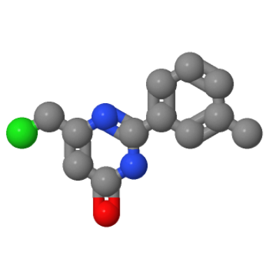 6-(氯甲基)-2-(3-甲基苯基)嘧啶-4-醇,6-(CHLOROMETHYL)-2-(3-METHYLPHENYL)PYRIMIDIN-4-OL
