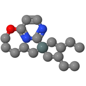 6 -甲氧基- 2 -(三正丁基锡)嘧啶,6-Methoxy-2-(tributylstannyl)pyrimidine