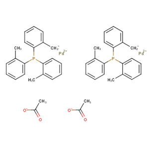 反式-双[2-(二邻甲苯基膦)苄基]乙酸二钯,trans-Bis(acetato)bis[2-[bis(2-methylphenyl)phosphino]benzyl]dipalladium(II)