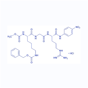 C1酯酶底物多肽Me-CO-Lys(Cbz)-Gly-Arg-pNA/96559-87-4/Methoxycarbonyl-Lys(Z)-Gly-Arg-pNA
