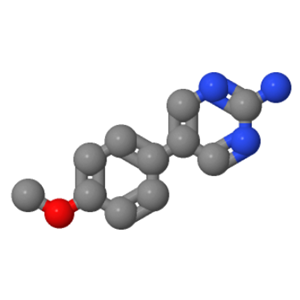 5-(4-甲氧基苯基)嘧啶-2-胺,5-(4-Methoxyphenyl)pyrimidin-2-amine