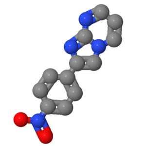 2-(4-硝苯基)-咪唑并[1,2-A]嘧啶；28266-96-8