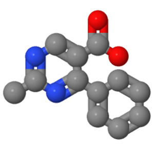 2-甲基-4-苯基-5-嘧啶甲酸；127958-10-5