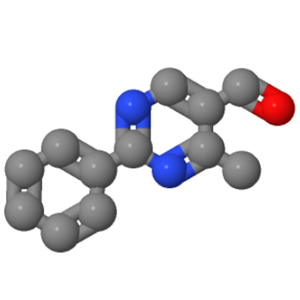4-甲基-2-苯基-5-嘧啶甲醛；342405-36-1