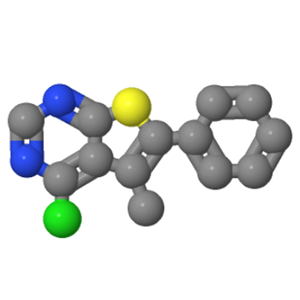 4-氯-5-甲基-6-苯基噻吩[2,3-D]嘧啶,4-CHLORO-5-METHYL-6-PHENYLTHIENO[2,3-D]PYRIMIDINE