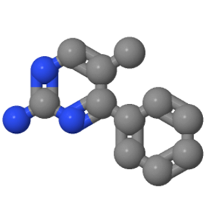 5-甲基-4-苯基嘧啶-2-胺；61541-77-3