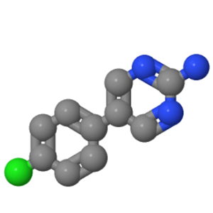 5-(4-氯苯基)嘧啶-2-胺；31408-28-3