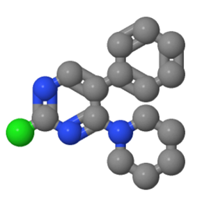 2-氯-5-苯基-4-(哌啶-1-基)嘧啶；901303-38-6