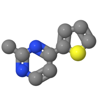 2 -甲基- 4 -(2-噻吩基)嘧啶,2-Methyl-4-(thiophen-2-yl)pyriMidine