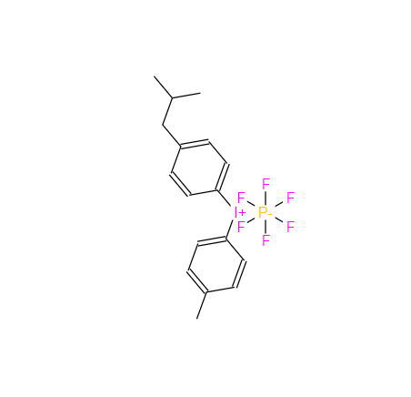 4-异丁基苯基-4'-甲基苯基碘六氟磷酸盐,(4-Methylphenyl) [4-(2-methylpropyl)phenyl] iodonium hexafluorophosphate