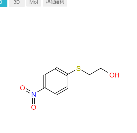2-羟基乙基 4-硝基苯基硫醚,2-HYDROXYETHYL 4-NITROPHENYL SULFIDE