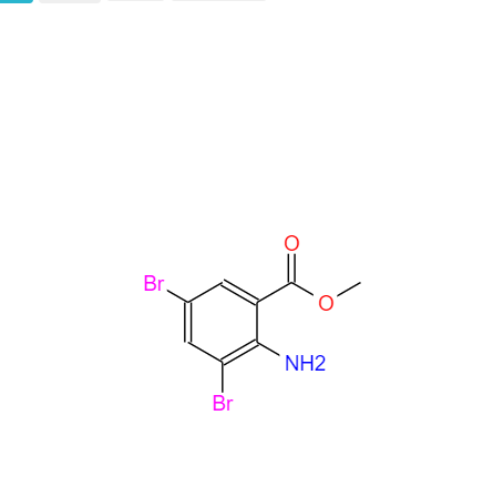 3,5-二溴邻氨基苯甲酸甲酯,Methyl 2-amino-3,5-dibromobenzoate