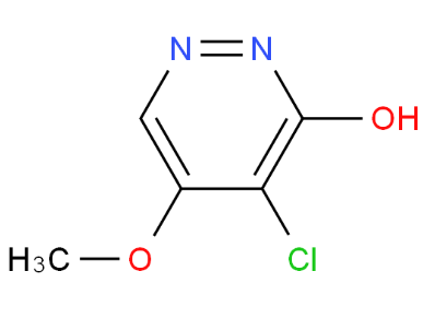 5-甲氧基-4-氯-3-哒嗪酮,4-CHLORO-5-METHOXYPYRIDAZIN-3(2H)-ONE