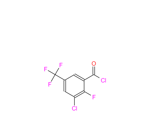 3-氯-2-氟-5-(三氟甲基)苯甲酰氯,3-CHLORO-2-FLUORO-5-(TRIFLUOROMETHYL)BENZOYL CHLORIDE