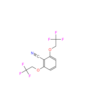 2,6-二-(2,2,2-三氟乙氧基)苯甲腈,2,6-BIS(2,2,2-TRIFLUOROETHOXY)BENZONITRILE