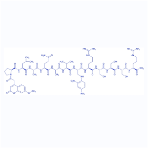 肿瘤坏死因子转化酶底物/Mca-PLAQAV-Dap(Dnp)-RSSSR-NH2/192723-42-5/Mca-(endo-1a-Dap(Dnp))-TNF-a (-5 to +6) amide (human)