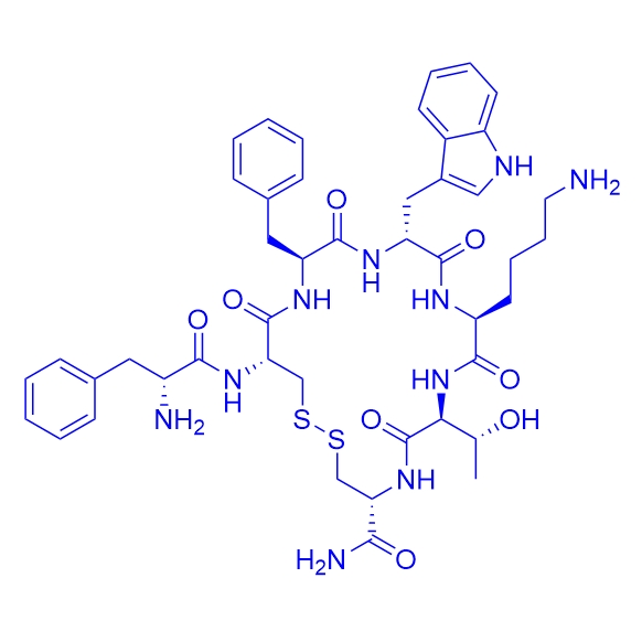 脱苏氨醇8-7-L-半胱氨酰胺 奥曲肽杂质O,[Des-Thr-ol8]-Cys7-amide-Octreotide