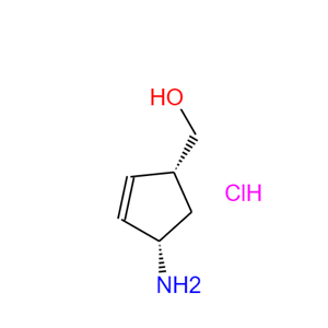 (1R,4S)-4-氨基-2-环戊烯-1-甲醇盐酸盐,[(1R,4S)-4-Aminocyclopent-2-enyl]methanol hydrochloride