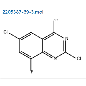 2,4,6-三氯-8-氟喹唑啉