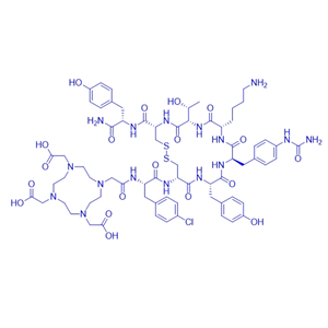 生长抑素受体(SSTR)拮抗剂多肽DOTA-LM3/1192362-32-5/DOTA-LM3