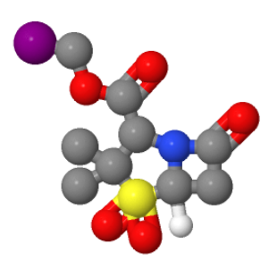 碘甲基舒巴坦,iodomethyl (2S-cis)-3,3-dimethyl-7-oxo-4-thia-1-azabicyclo[3.2.0]heptane-2-carboxylate 4,4-dioxide