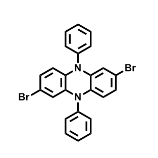 2,7-二溴-5,10-二苯基-5-10-二氢吩嗪,2,7-dibromo-5,10-diphenyl-5,10-dihydrophenazine