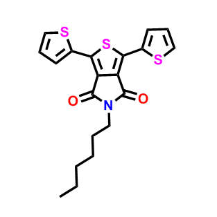 5-己基-1,3-二（噻吩-2-基）-4H-噻吩并[3,4-c]吡咯-4,6（5H）-二酮,5-hexyl-1,3-di(thiophen-2-yl)-4H-thieno[3,4-c]pyrrole-4,6(5H)-dione