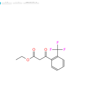 (2-三氟甲基苯甲酰)乙酸乙酯,3-OXO-3-(2-TRIFLUOROMETHYLPHENYL)PROPIONIC ACID ETHYL ESTER