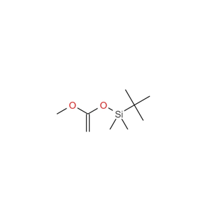 1-(叔丁基二甲基硅氧基)-1-甲氧基乙烯,1-(tert-ButyldiMethylsilyloxy)-1-Methoxyethene
