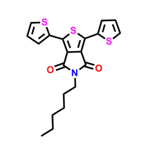 5-己基-1,3-二（噻吩-2-基）-4H-噻吩并[3,4-c]吡咯-4,6（5H）-二酮
