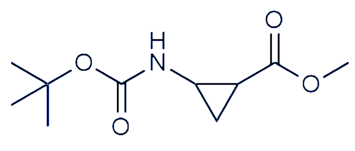 2-(叔丁氧基羰基氨基)环丙烷甲酸甲酯,methyl 2-(tert-butoxycarbonylamino)cyclopropanecarboxylate